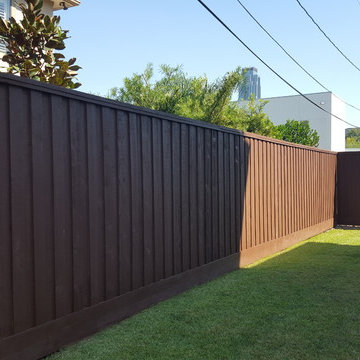 Wooden Stained Fence