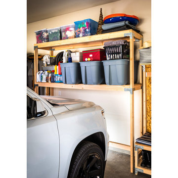 Building Strong: Garage Organization Workspace