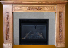 fireplace remodel