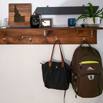 Coat/BackPack Rack Shelf