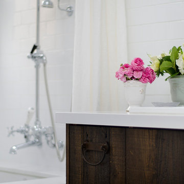 MASTER BATH REMODEL | Vintage Inspired Master Bath Remodel
