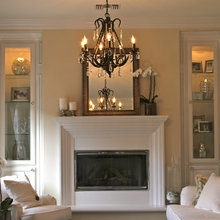 Fireplace and built ins