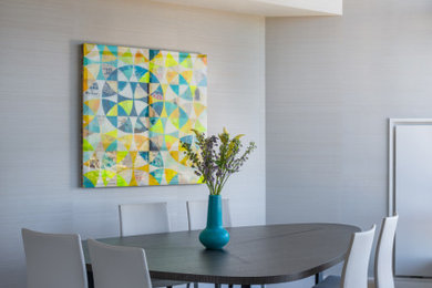 Inspiration for a dining room remodel in Boston