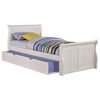 Donco Kids Evanson Twin Sleigh Bed With Rollout Trundle