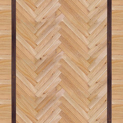 Home Decor Line - Old Style Parquet Vinyl Runner Peel and Stick Foam Tiles - Wall And Floor Tile