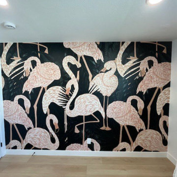 Wallpaper installation Guest Room in San Diego