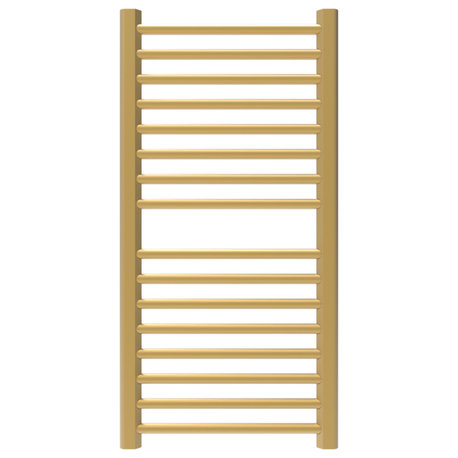 Sirio S2142 Hardwired Towel Warmer, Satin Brass
