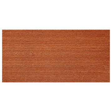 Natural Coir & Vinyl Doormat, 36"x72"