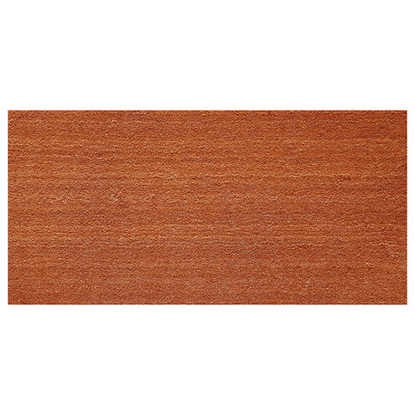 Natural Coir & Vinyl Doormat, 36"x72"