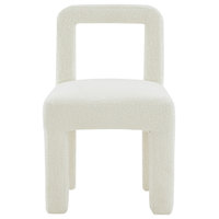 Tov Furniture Hazel Cream Boucle Counter Stool – Modern Kitchen Stool With Pine Wood Frame & Plush Seat | Ships Assembled - View #11