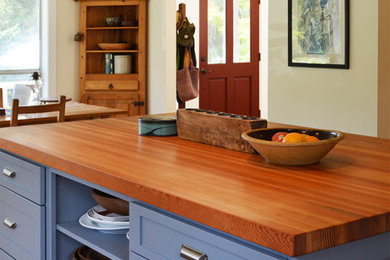 Country kitchen photo in Seattle