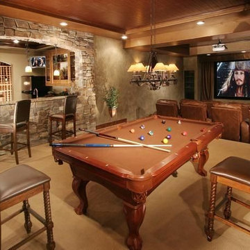 Man Caves For the Whole Family