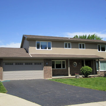 Northbrook, IL Home in James Hardie Fiber Cement Siding & Trim
