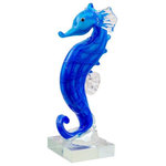 Dale Tiffany - Dale Tiffany AS20353 Pies Seahse, Figurine, 8.25"x4"W - Our Pisces Seahorse Handcrafted Art Glass FigurinePisces Seahorse Figu Handcrafted Art Glas *UL Approved: YES Energy Star Qualified: n/a ADA Certified: n/a  *Number of Lights:   *Bulb Included:No *Bulb Type:No *Finish Type:Handcrafted Art Glass