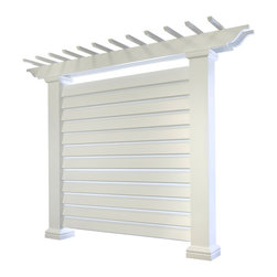 Single Privacy Screen - Pergolas