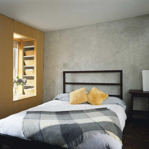 Faux Concrete Wall | Houzz