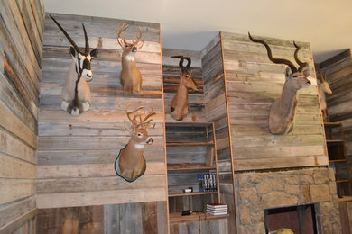 Barn Board Hunting Room