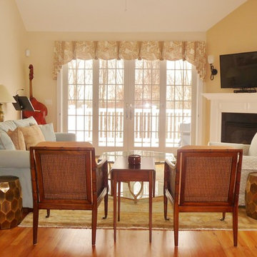 Amesbury Traditional Living Room