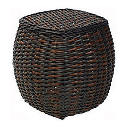 Ebel Dreux 20" Square End Table - Outdoor Side Tables