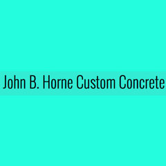 John B. Horne Custom Concrete