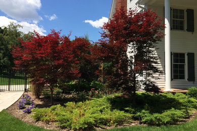 This is an example of a modern landscaping in Grand Rapids.