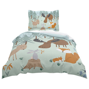 Outdoor Critters Woods Comforter