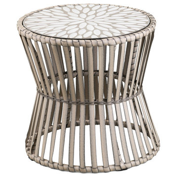 Luna Round Outdoor Side Table