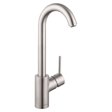 Hansgrohe Talis S Bar Faucet, 1.5 Gpm Steel Optic