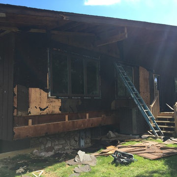 Shiplap cedar siding/New Architectural shingles