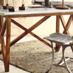 Roost Aluminum-Clad Desk - SKU: F182 - Desks And Hutches