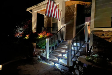 Mountain style porch photo in Seattle