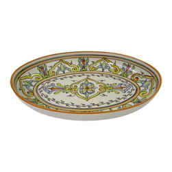 Le Souk Ceramique - Stoneware Poultry Platter, Salvena Design - Serving Dishes And Platters