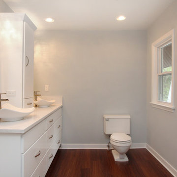 Modern European Master Bath