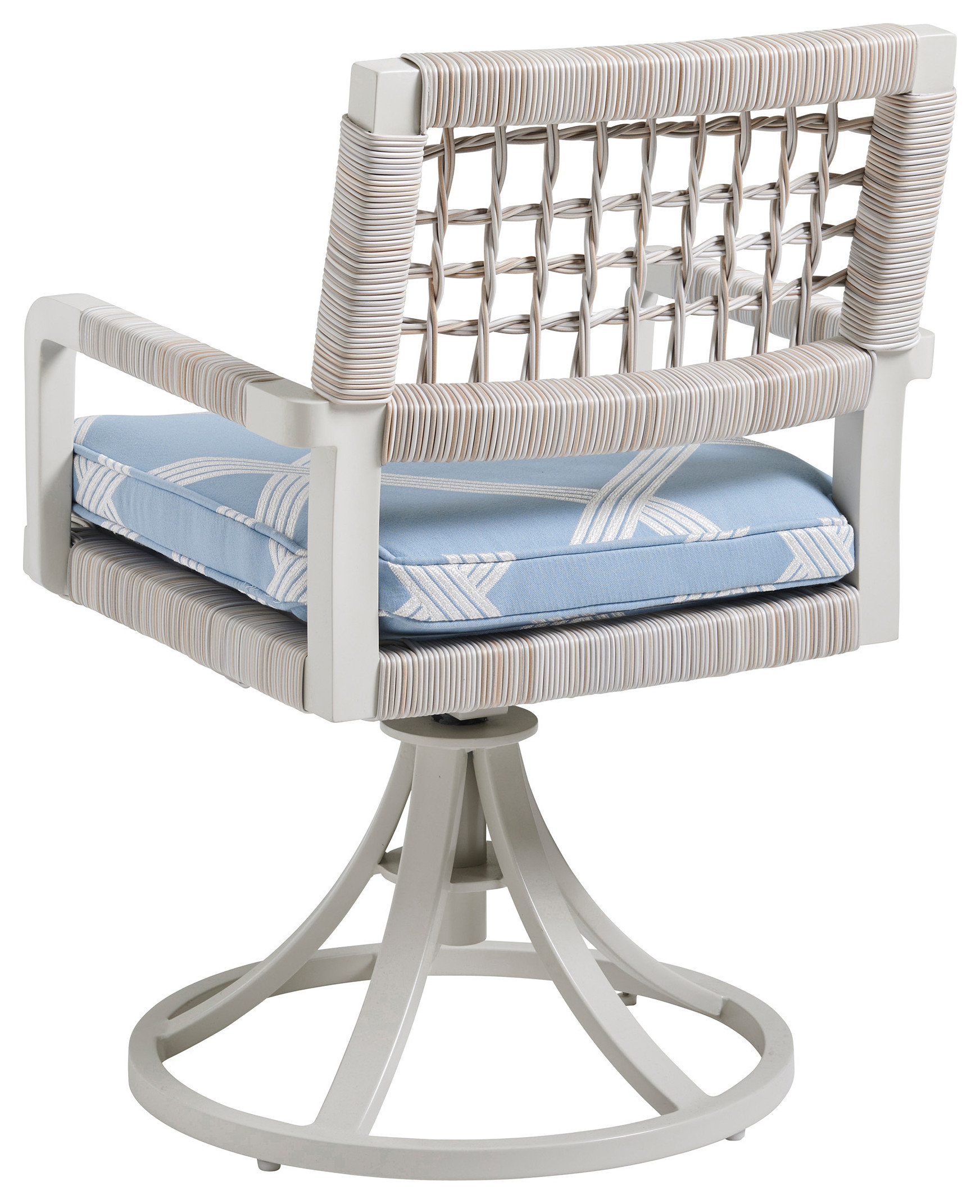 Seabrook Outdoor Swivel Rocker Arm Chair Tommy Bahama - Tropical ...