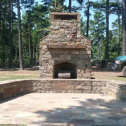 Stevens Stone Supply yard - Outdoor Fireplaces