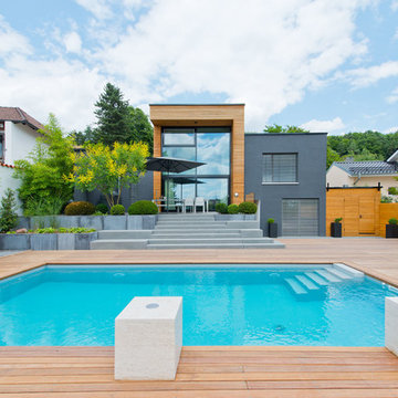 Betonpool Sanierung 8x4x1,5 m