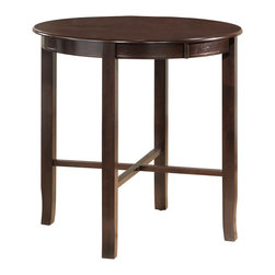 Cappuccino Ash Veneer Bar Height Dining Table - Products