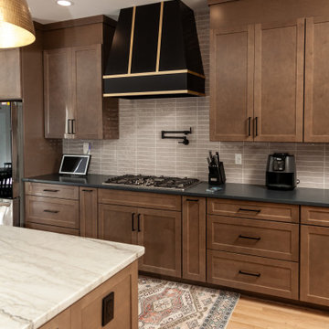 MAPLE LATTE KITCHEN REMODEL