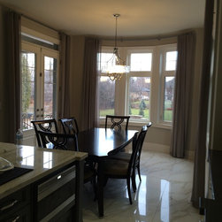 Oakville Custom Home - Curtains