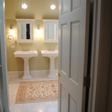 Bathroom remodel in historic home