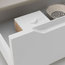 Belsk Drawer Unit With Wheels, White