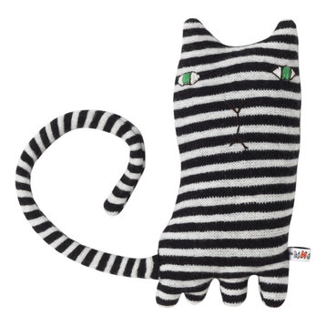 "Mono Cat" Wool Cuddly Toy