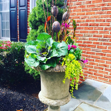 Fall Container Garden Design
