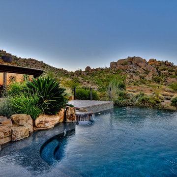 Negative Edge Pools by Mossman Brothers Pools