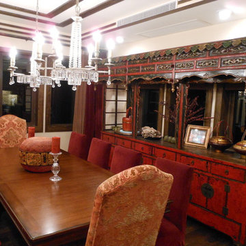 Rooms - Dining rooms - With Antique Chinese Design Elements