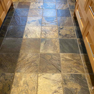 Renovating Chinese Slate Kitchen Flooring in Keston BR2