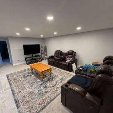 Empty-nesters' New Basement
