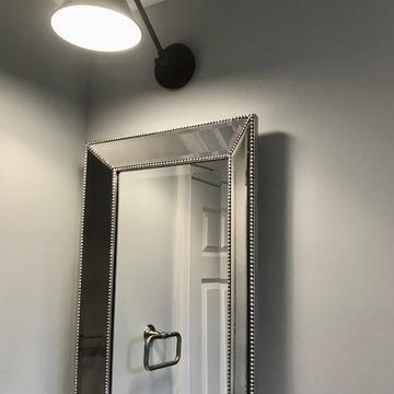 Rustic Modern powder room