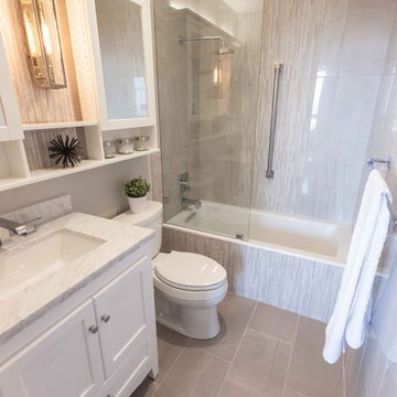 Tiny Bathroom Gets Big Makeover