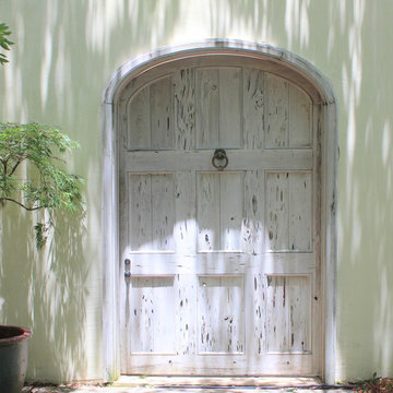 White Rustic Door